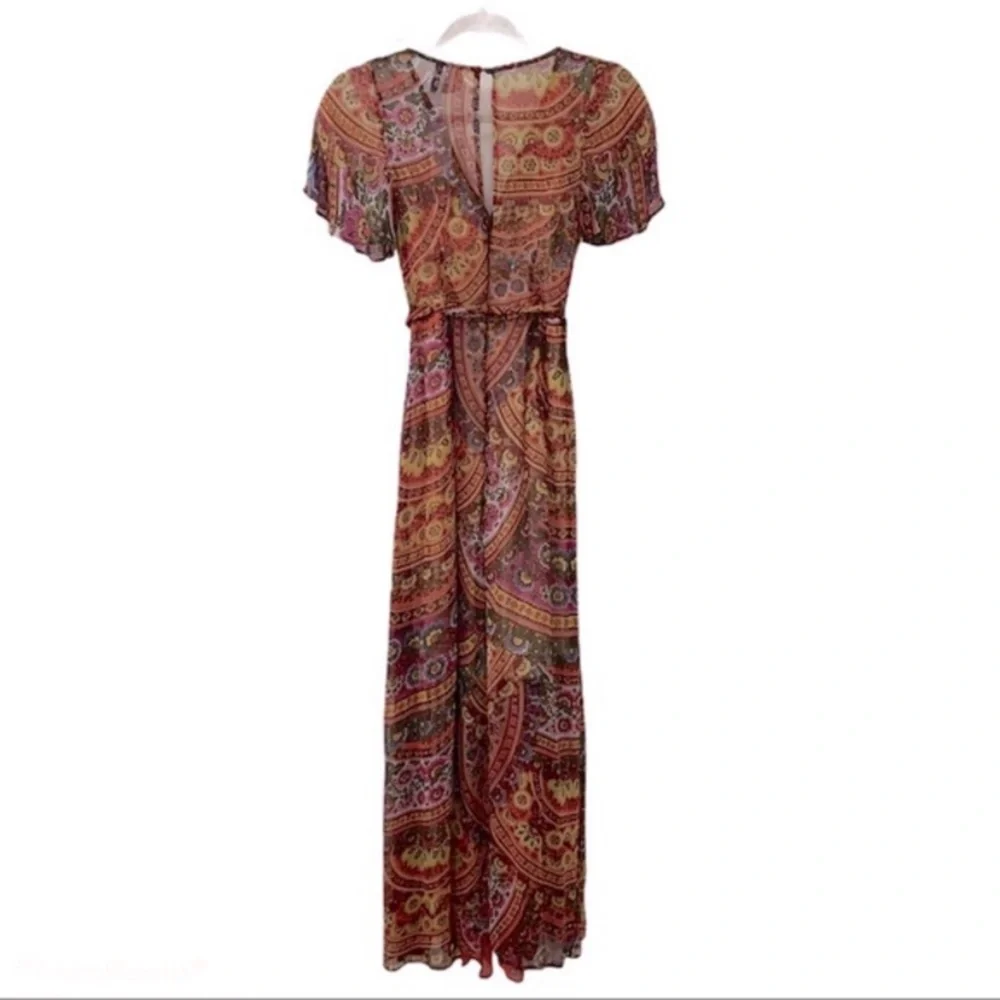 Anthropologie Murol Wrapped Maxi Dress - Picture 5 of 9